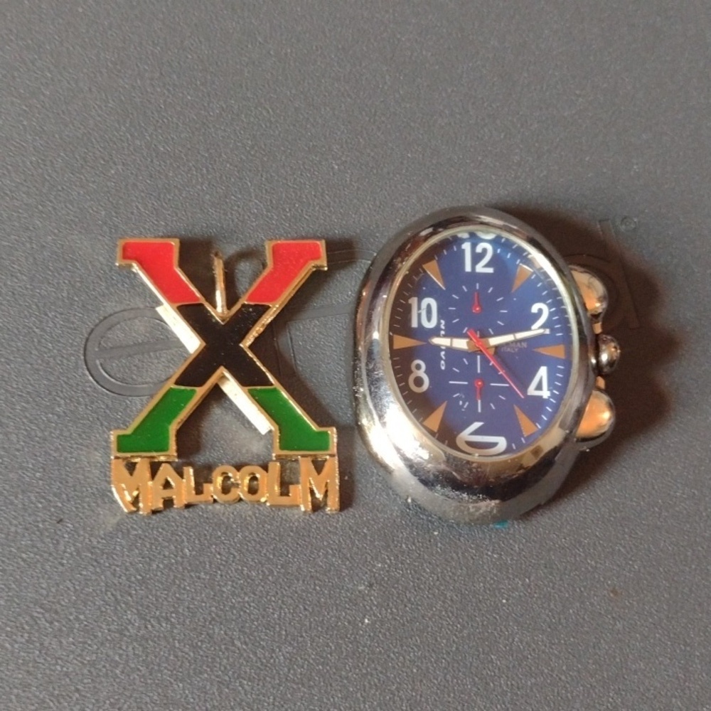 Orologi Cronografo Locman Watch& Malcolm X Pendant